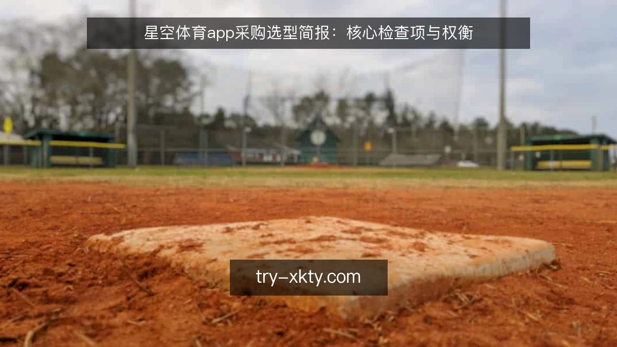 星空体育app采购选型简报：核心检查项与权衡