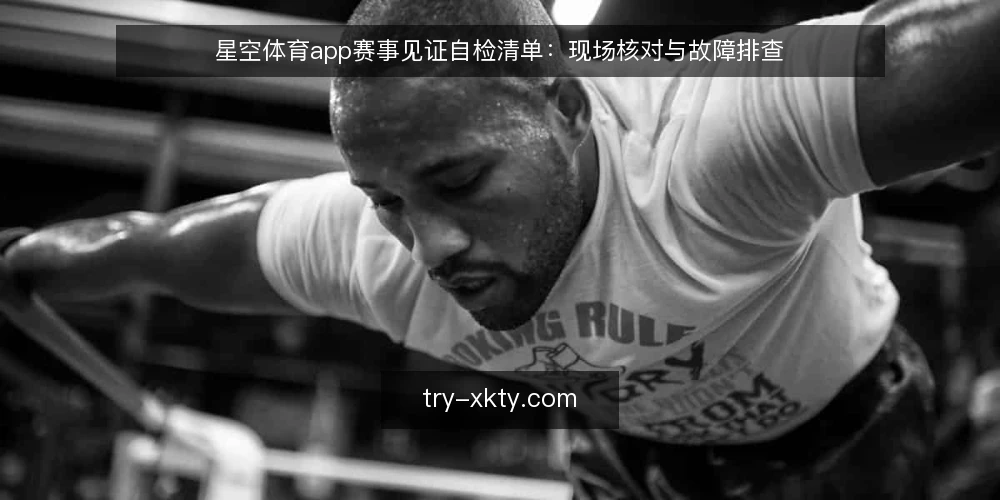 星空体育app赛事见证自检清单:现场核对与故障排查 — 现场信号:哪些迹象说明见证链路正常 配图